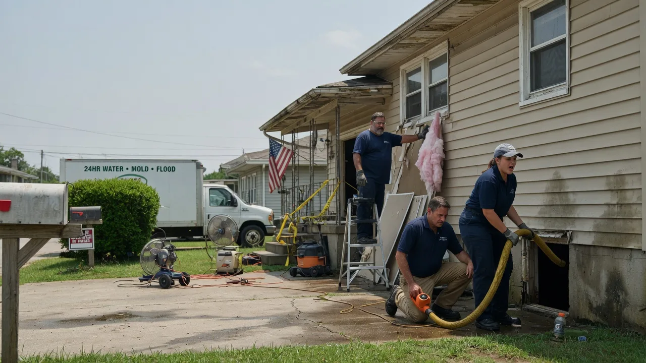 Water Damage Repair in Horseshoe Bend, AR near me